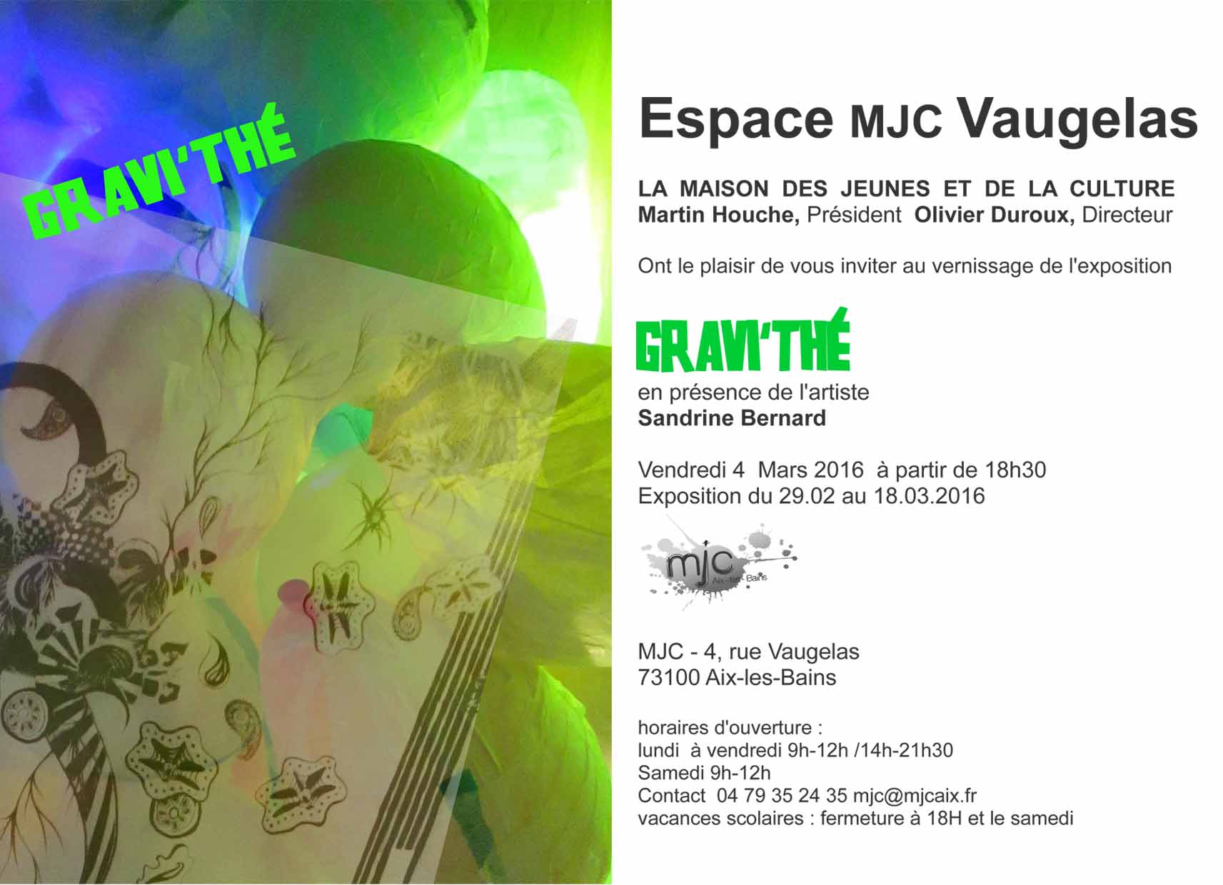 Gravi'thé - Espace Vaugelas - Aix les bains (2016)